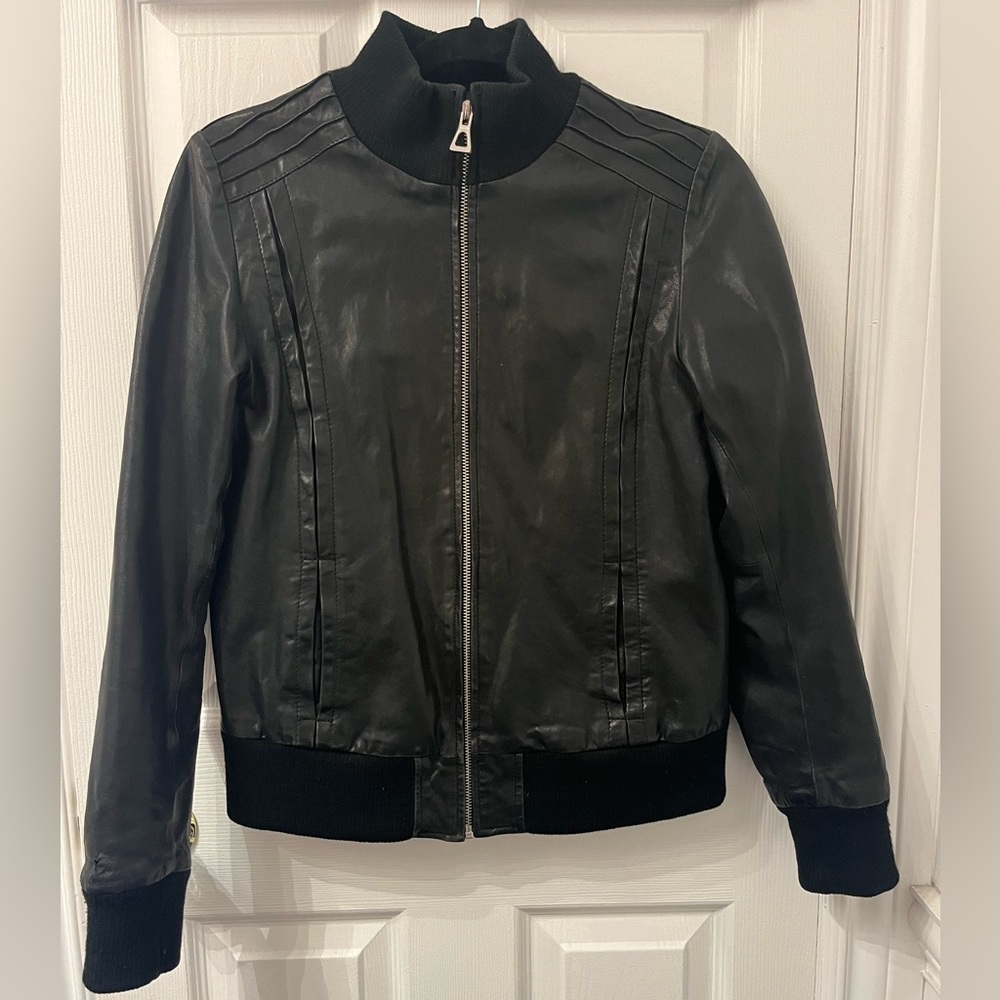 Rudsak Classic Short Leather Jacket